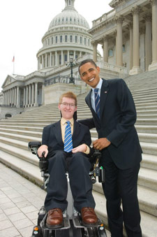 Kevin Fritz and President Obama
